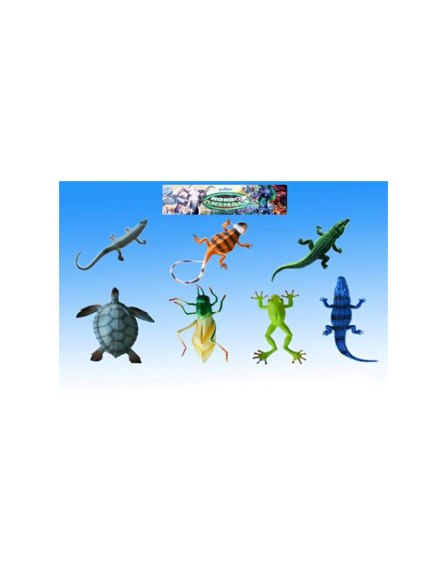 INSECTS - AMPHIBIANS PACK 6 pieces
