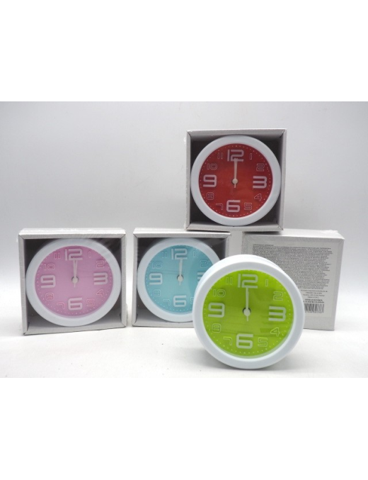 ROUND ALARM CLOCK 10 CENTIMETERS