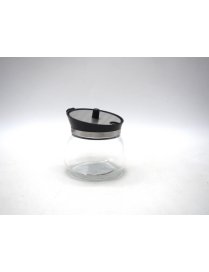 GLASS SUGAR BOWL