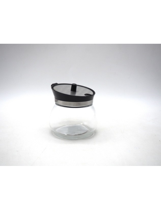 GLASS SUGAR BOWL