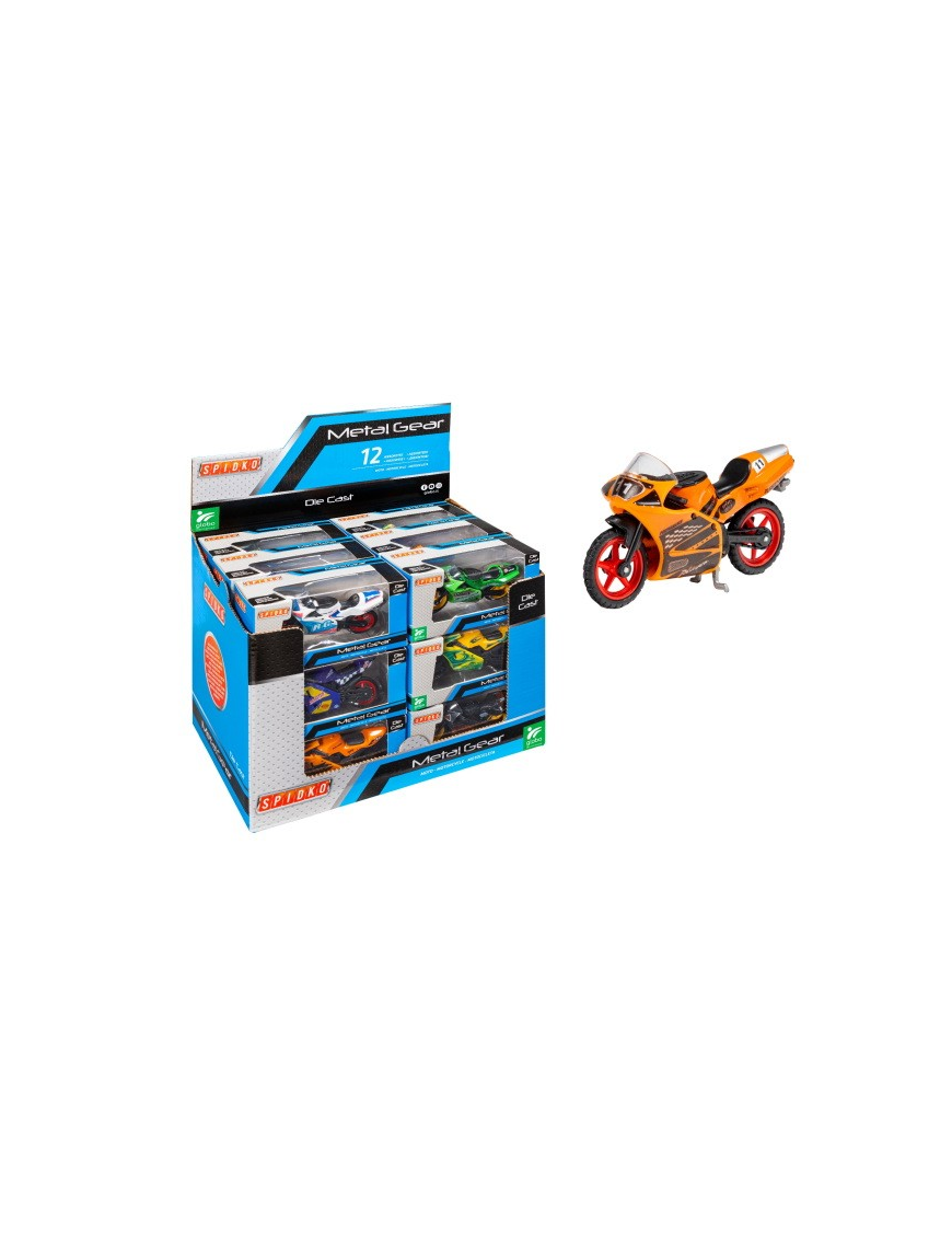 DIE-CAST FREEWHEEL MOTORCYCLE IN 1:24 SCALE