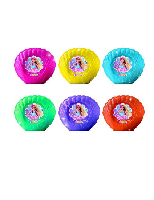 SUMMER BARBIE CONCHIGLIA CON SABBIA GLITTERATA