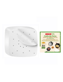 MOVIDA CARTA FORNO PER FRIGGITRICE 19x19 CENTIMETRI 100 PEZZI