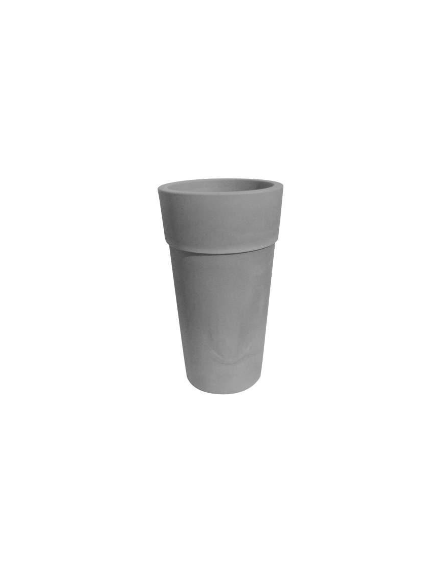 LINEA GIARDINO VASO CONO GRIGIO DIAMETRO 40cm