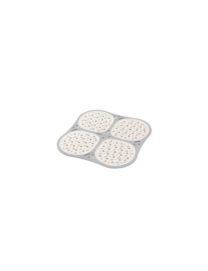 SHOWER MAT 53x53cm RELAX WHITE
