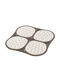 SHOWER MAT 53x53cm RELAX TAUPE