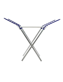 SMALL ALUMINUM CLOTHING RACK 110 CENTIMETER