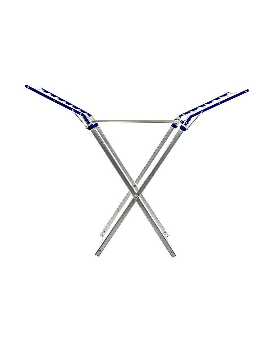 SMALL ALUMINUM CLOTHING RACK 110 CENTIMETER