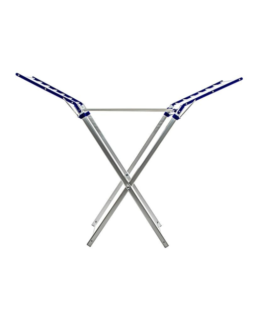 SMALL ALUMINUM CLOTHING RACK 110 CENTIMETER