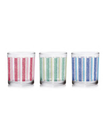 CANVAS ASS BICCHIERI ACQUA 3pz M95620$$