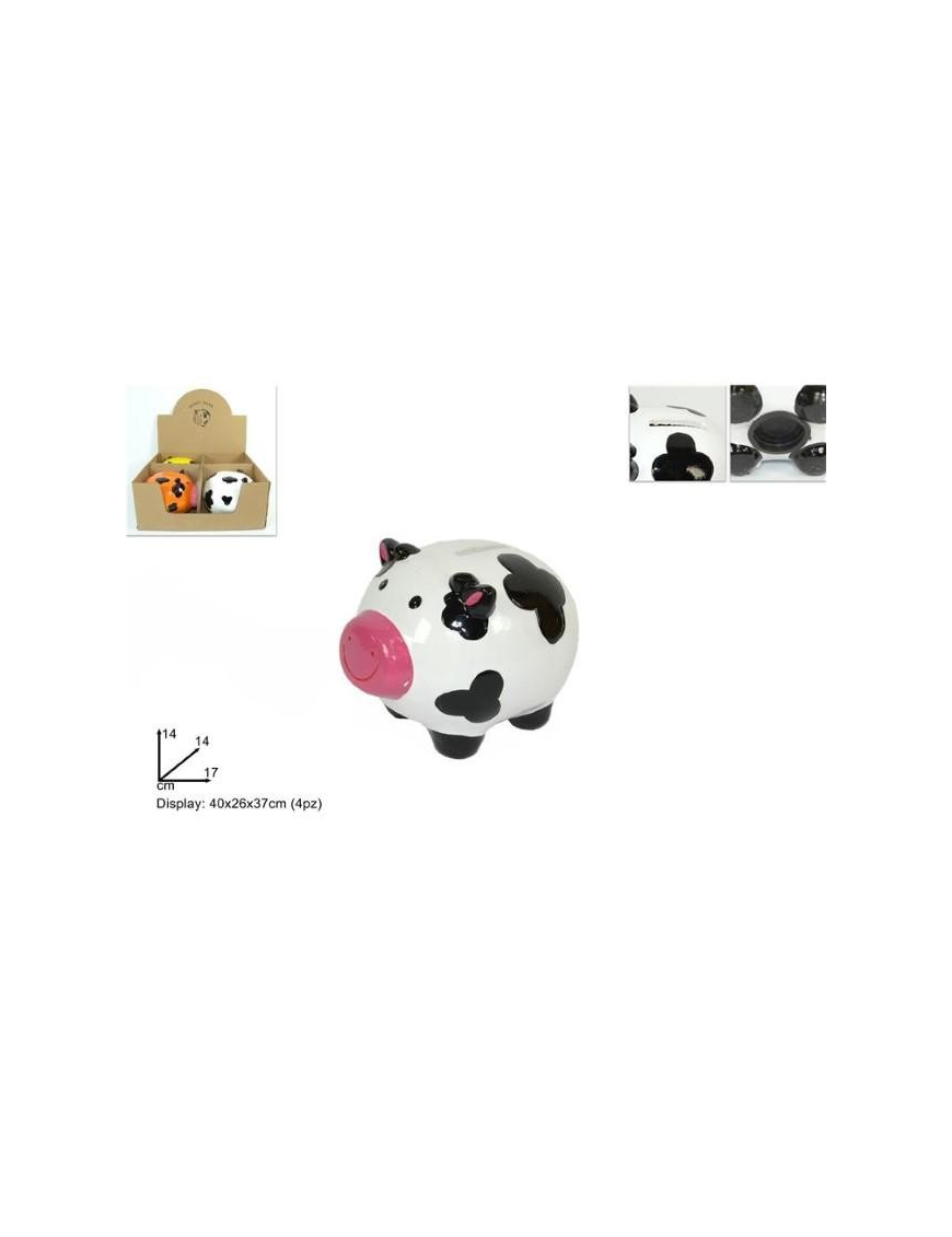 COW MONEY BOX 17 CENTIMETERS