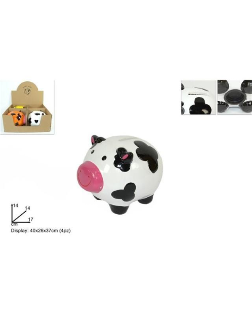 COW MONEY BOX 17 CENTIMETERS