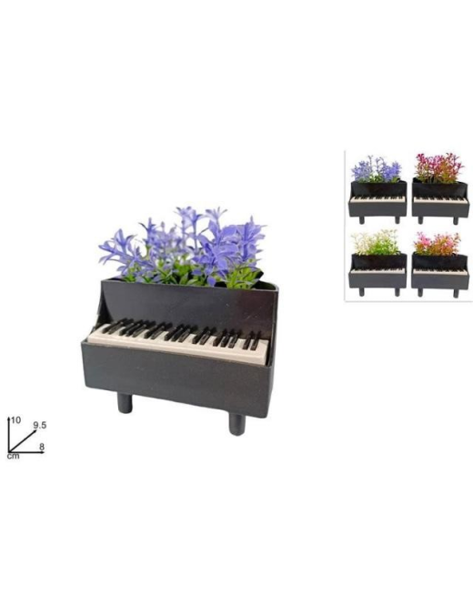 PIANTINA IN PIANOFORTE 8x9,5x10 CENTIMETRI