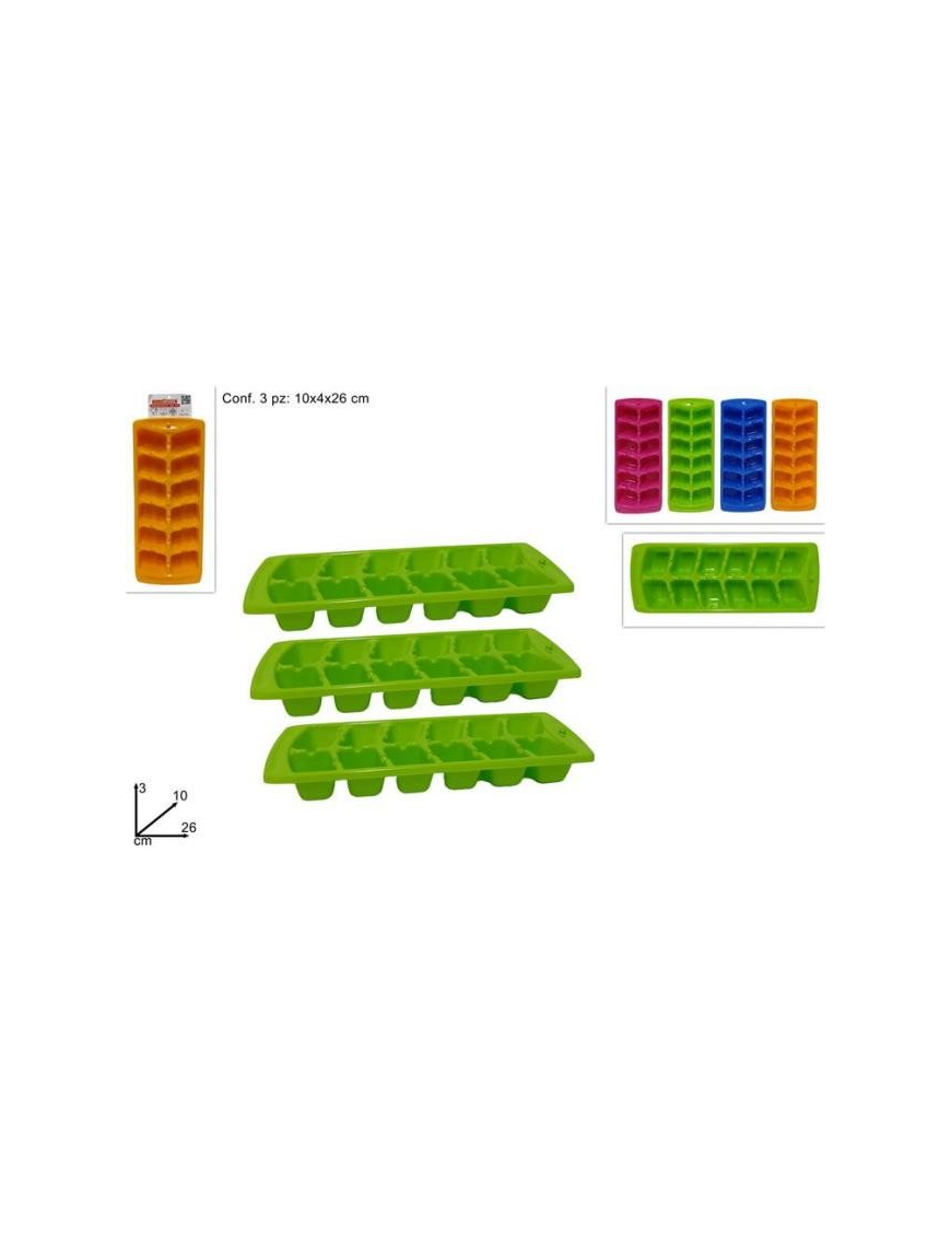 ICE MAKER 12 CUBE 3 PIECES COLOR