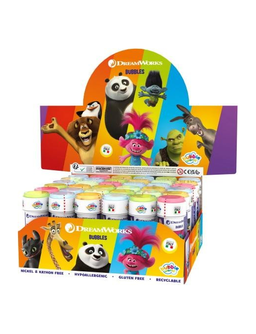 BOLLE DI SAPONE DELLA DREAMWORKS