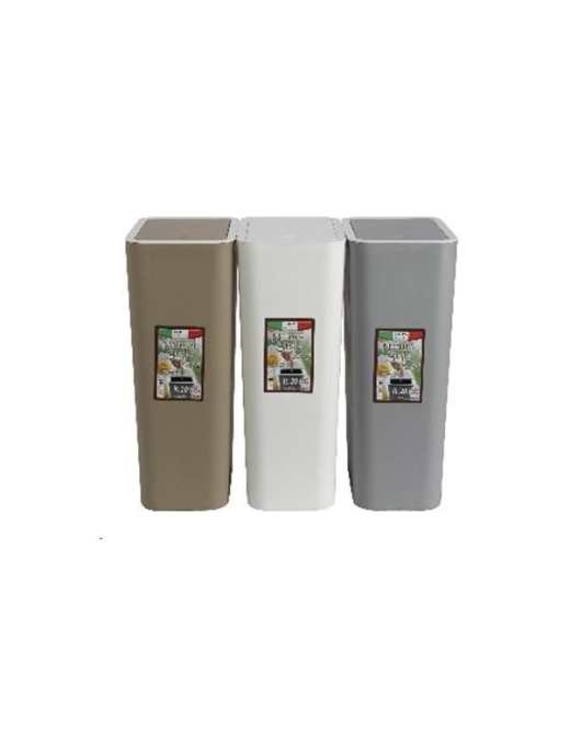 PATTUMIERA CON PULSANTE 20lt