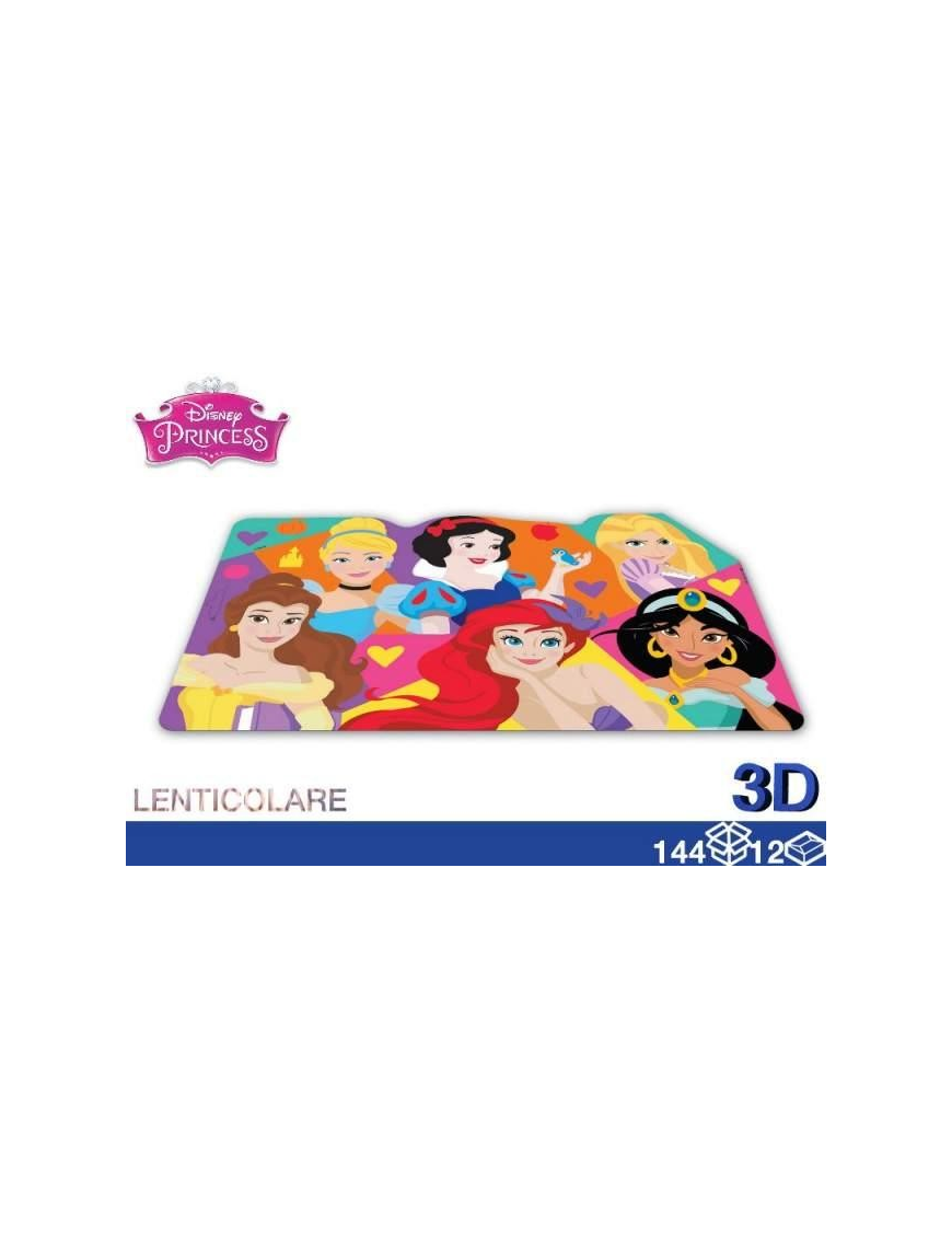 PRINCESS 3D LENTICULAR PLACEMAT