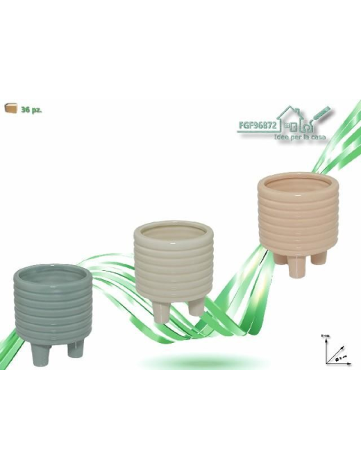 VASO RIGA STRETTA 8x8x9 CENTIMETRI