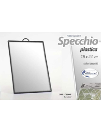 SPECCHIO RETTANGOLARE 18x24cm