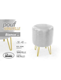 POUF BIANCA 30x40cm