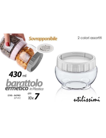 PLASTIC JAR 430ml