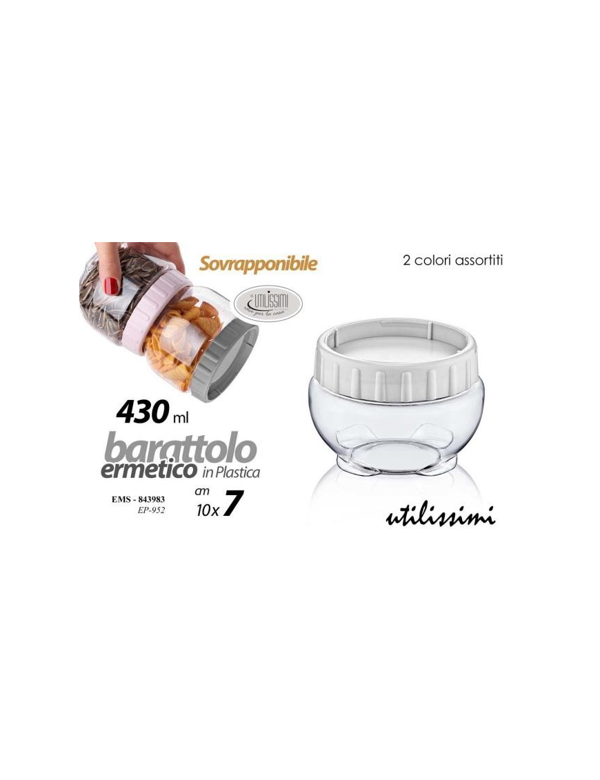 BARATTOLO PLASTICA 430ml