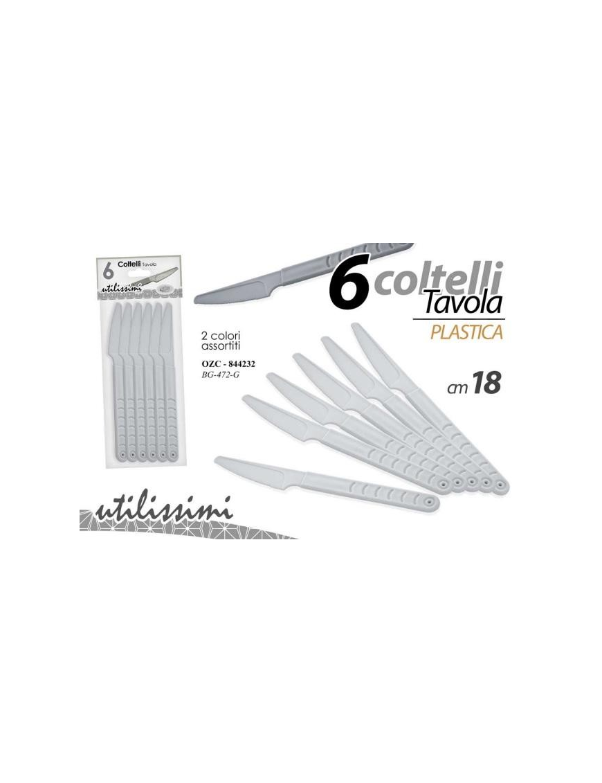 L.RIUTILIZZ COLTELLI  6pz 844232 $$