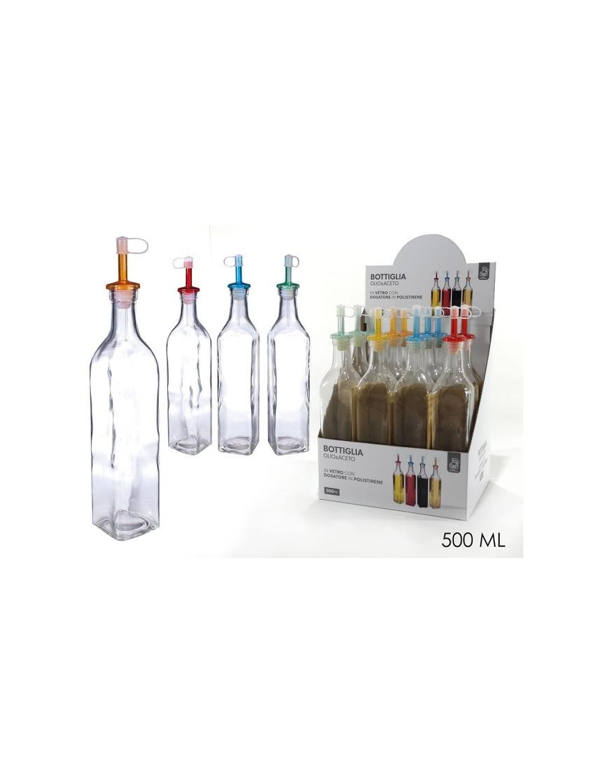 GLASS OIL/VINEGAR DISPENSER