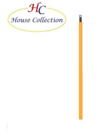 FLUO HANDLE 120cm ORANGE FOR FANTASY BROOM