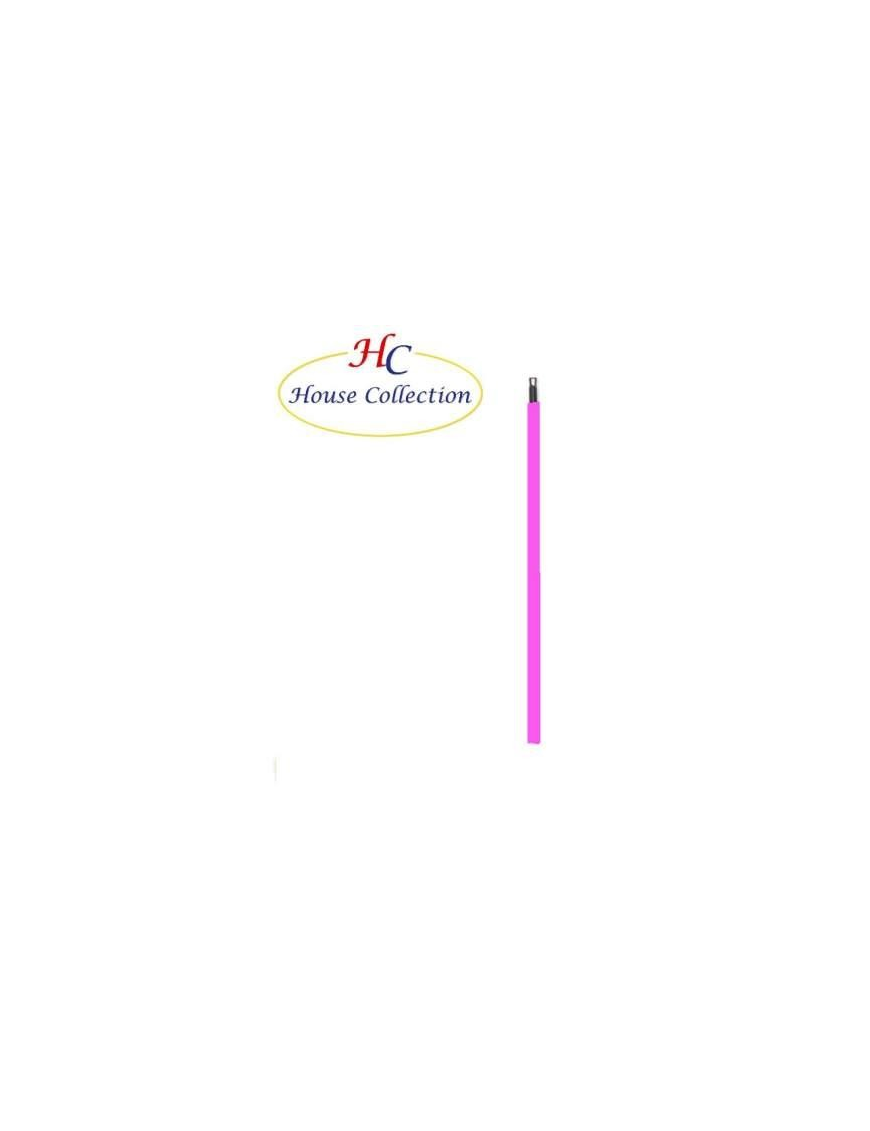 FLUO HANDLE 120cm FUCHSIA FOR FANTASY BROOM