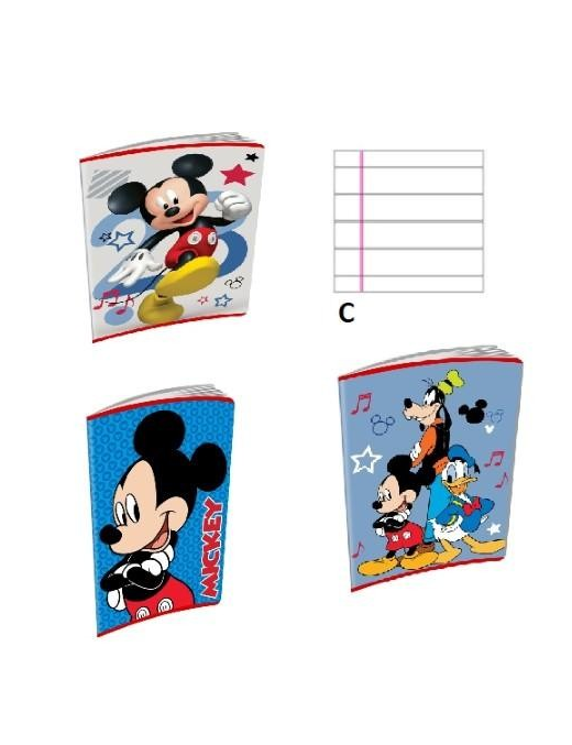 MICKEY QUADERNO RIGATURA C 140427715C $$