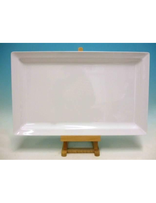 WHITE RECTANGULAR TRAY 44x27 CENTIMETERS