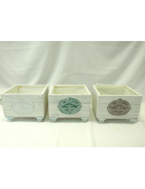SQUARE WOODEN BOX 14x20x20 CENTIMETERS