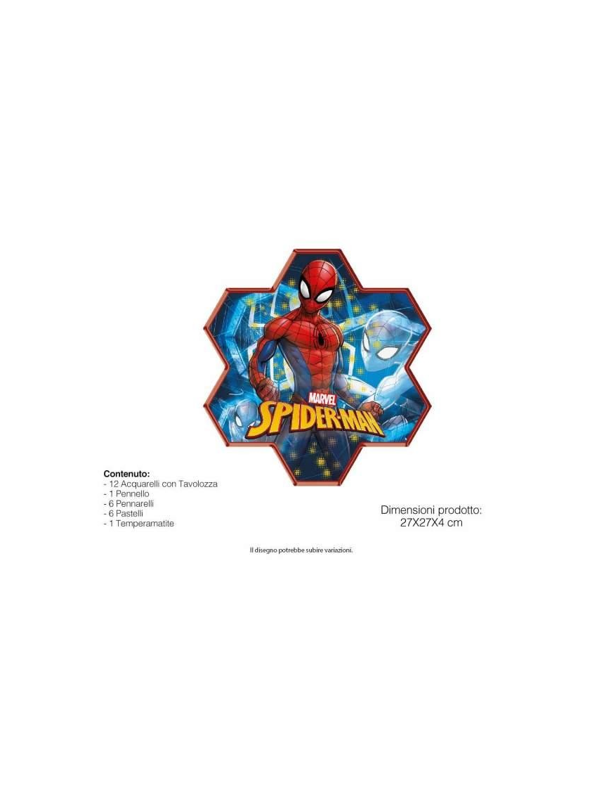 SPIDERMAN ART SET FORMA