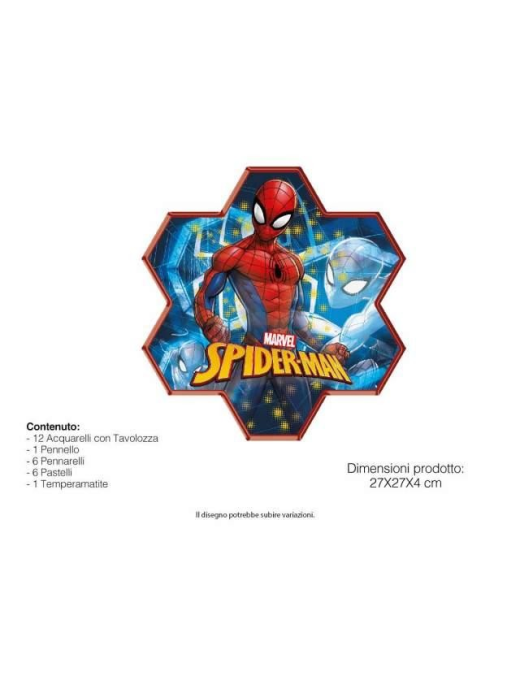 SPIDERMAN ART SET SHAPE