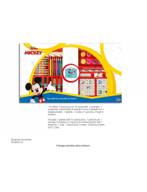 MICKEY VALIGETTA COLORI 52pezzi