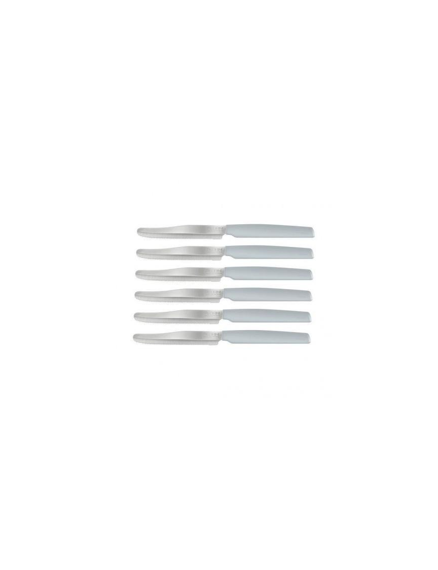 LINEA GADGET COLTELLO TAVOLA 6pezzi AZZURRO