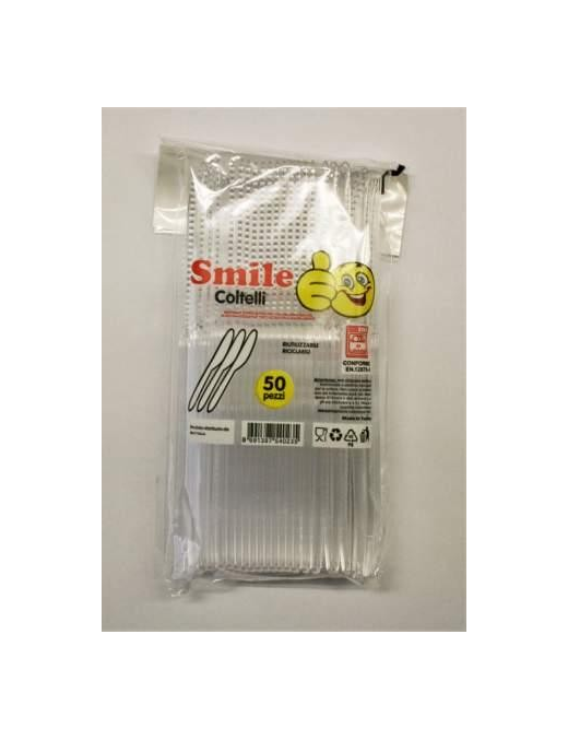 SMILE KNIVES PACK OF 50 PIECES