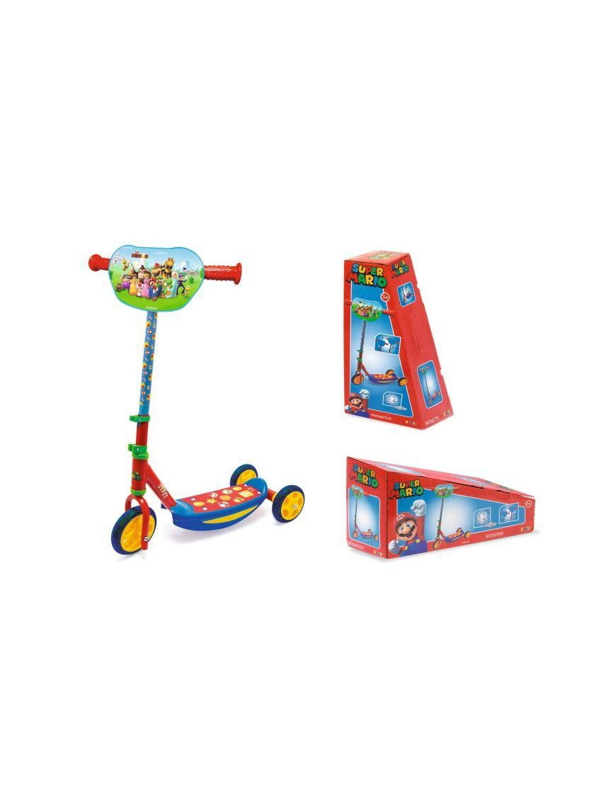 SUPER MARIO MONOPATTINO 3 RUOTE