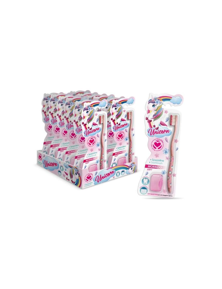 SPAZZOLINO DA DENTI BABY UNICORNO