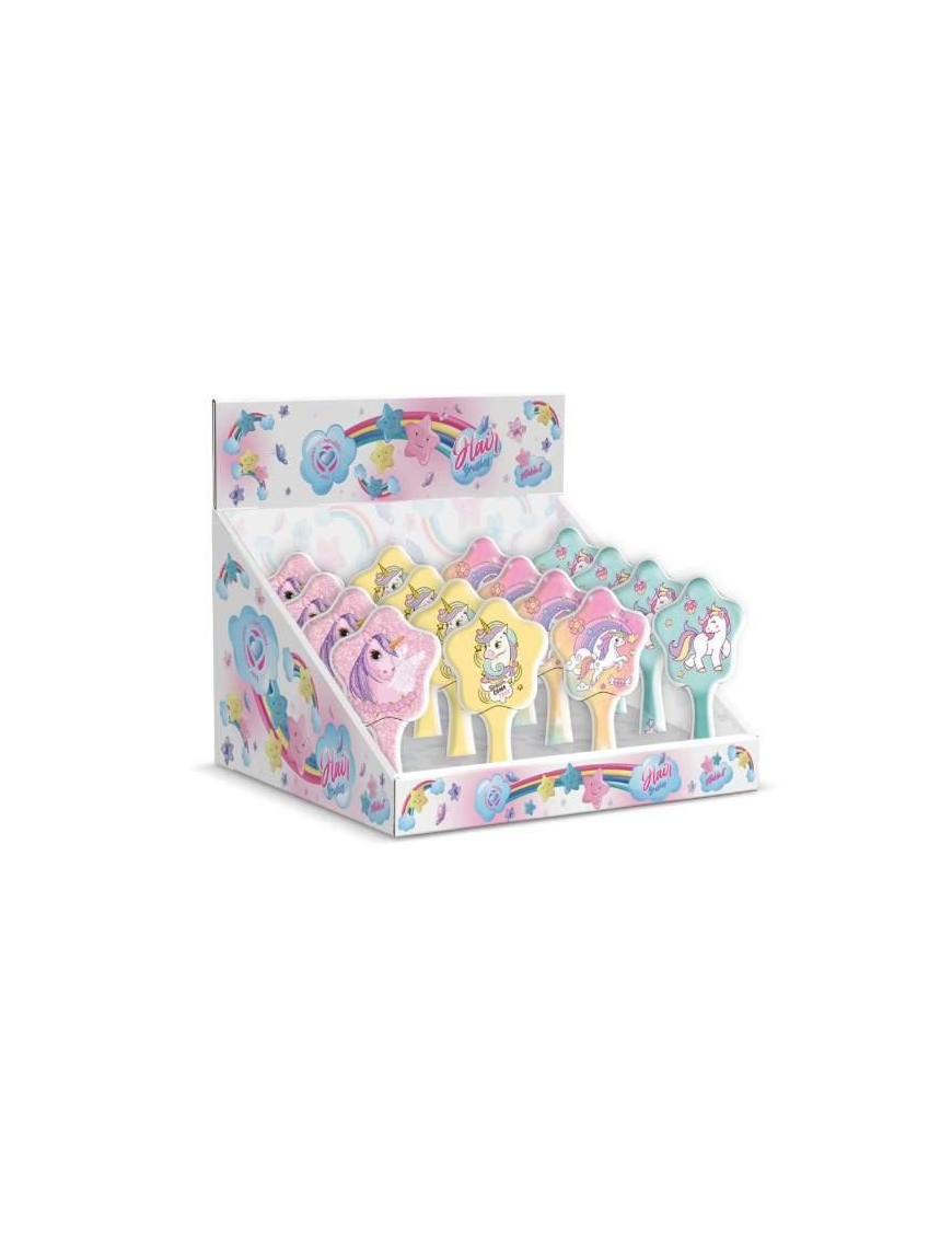 SPAZZOLA CAPELLI UNICORNO STELLA