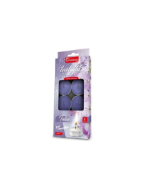 TEA-LIGHT 8 PIECES 10 GRAMS TALC