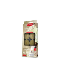 TEA-LIGHT 8 PEZZI 10 GRAMMI VANIGLIA