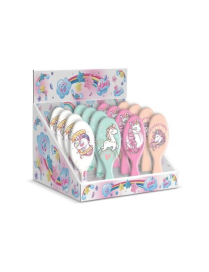 SPAZZOLA CAPELLI UNICORNO OVALE