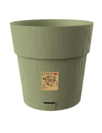 VASO ETHICA diametro 20 VERDE CON RISERVA ACQUA