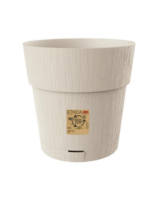 VASO ETHICA diametro 30 GESSO CON RISERVA ACQUA