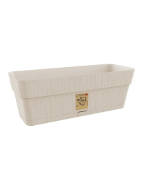 FIORIERA ETHICA 50cm COLOR GESSO CON RISERVA ACQUA