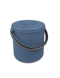 EUREKA 10lt WASTE BIN WITH BLUE LID