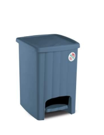 PATTUMIERA PEDALE MARGHERITA 20lt BLU
