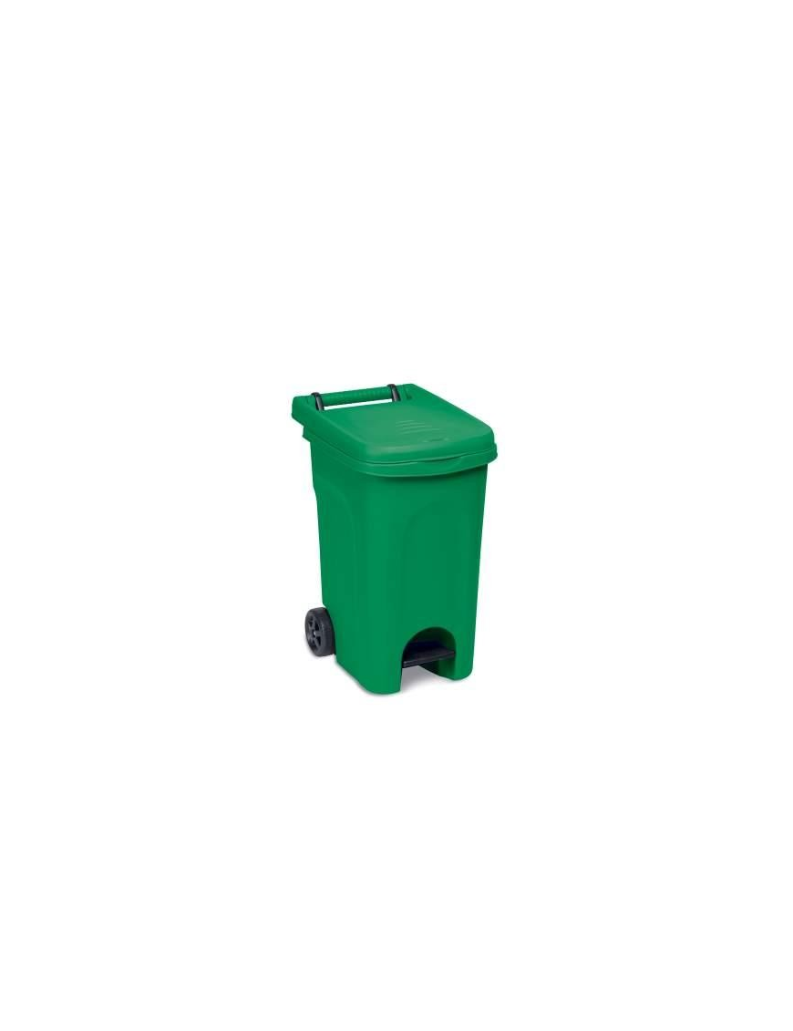 URBAN ECO PEDAL WASTE BIN 60lt GREEN
